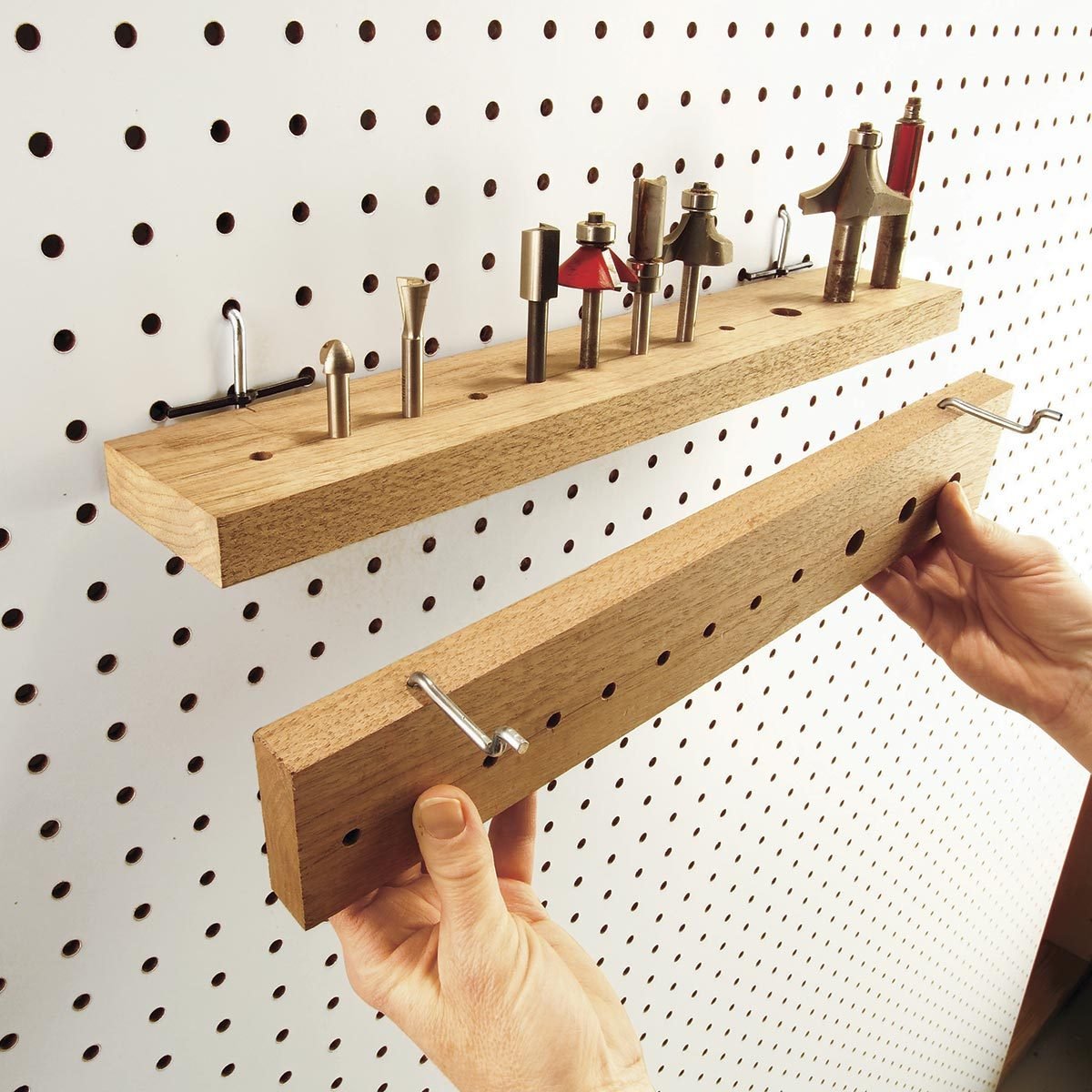 How to Hang a Pegboard Organizer • Craving Some Creativity