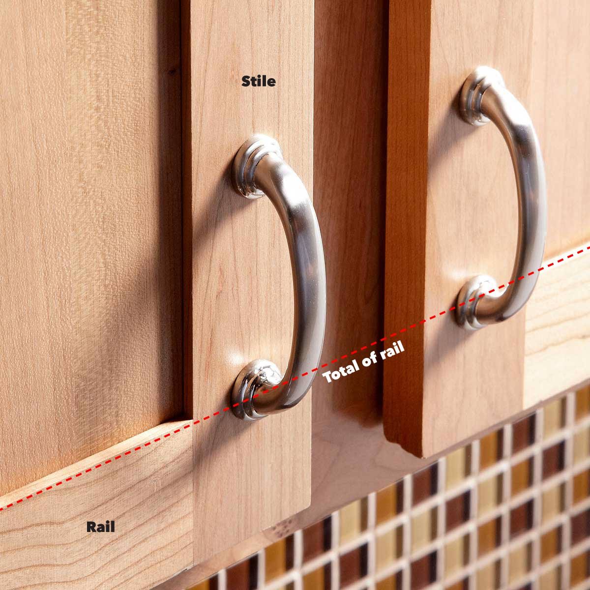 Howtocabinetdoor placingcabinethandles perfectcabinetdoor cabinetdoorjig kitchencabinets t Diy Cabinet Door Handles