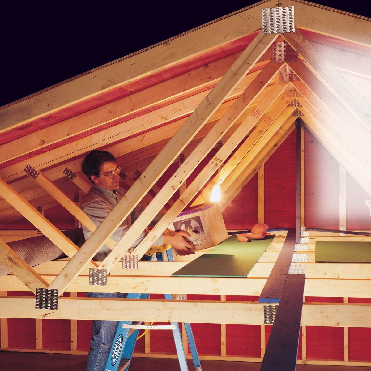 Garage Attic Storage: How Much Weight Can A Truss Hold?