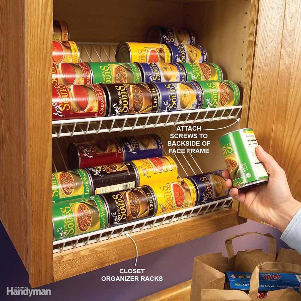 Clever Kitchen Cabinet Pantry Storage Ideas The Family Handyman