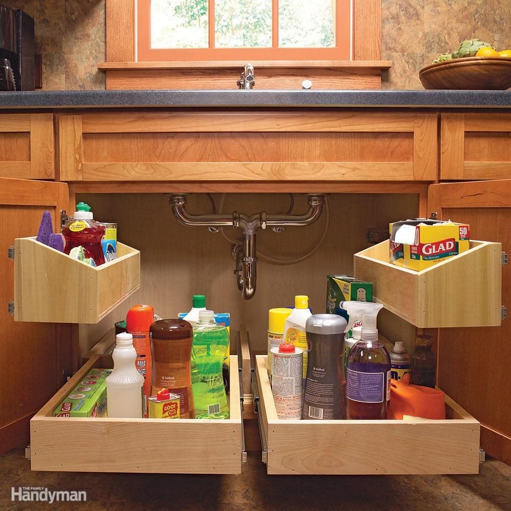 DIY Pull-Out Cabinet Drawer Projects and Tips