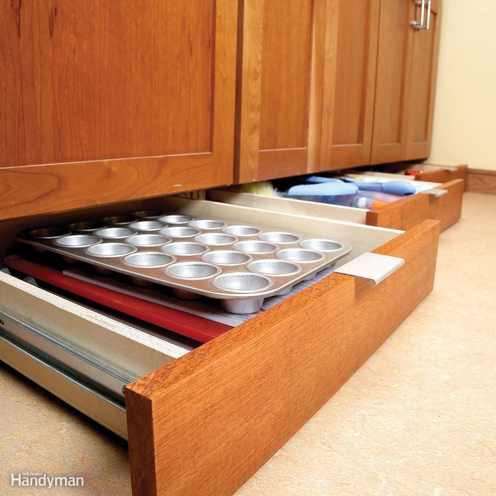 7 Roll Out Cabinet Drawers You Can Build Yourself Family Handyman