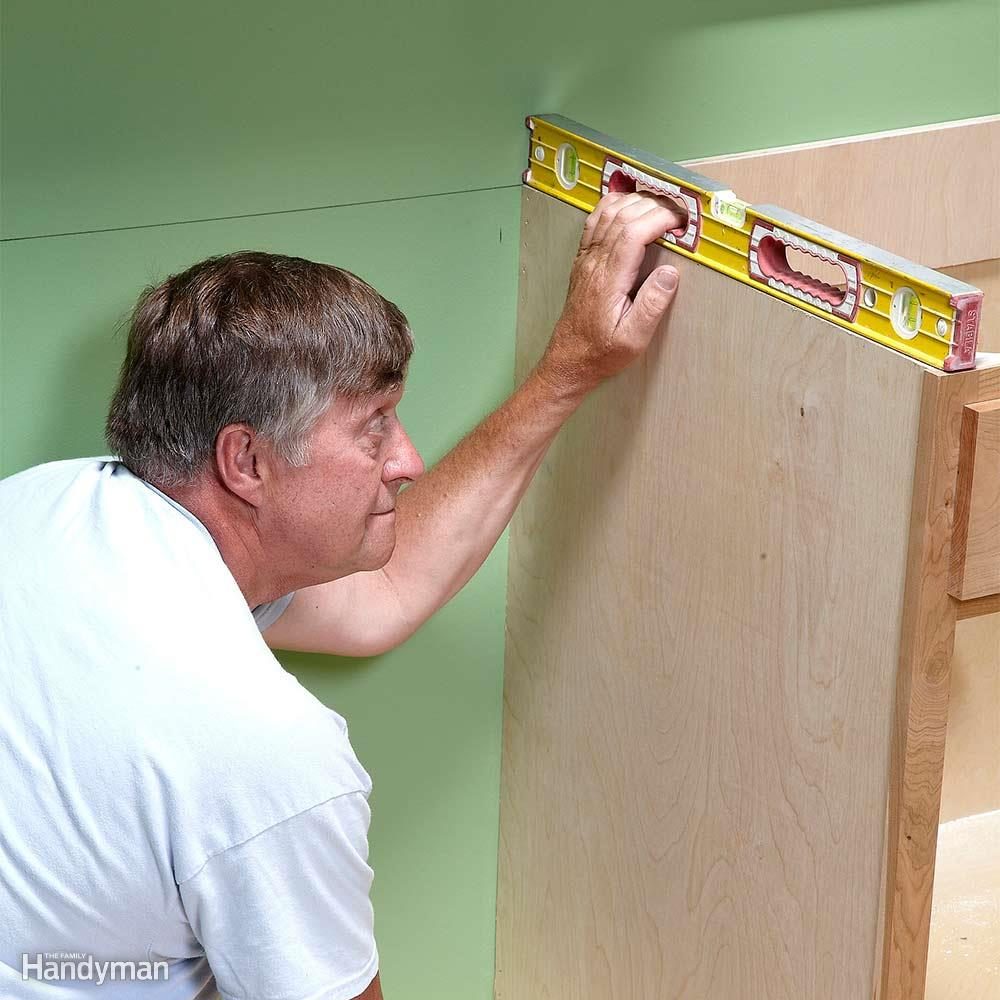 How to Install Cabinets Like a Pro — The Family Handyman