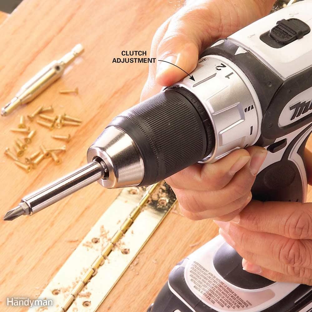 How to hold screws on your drill 