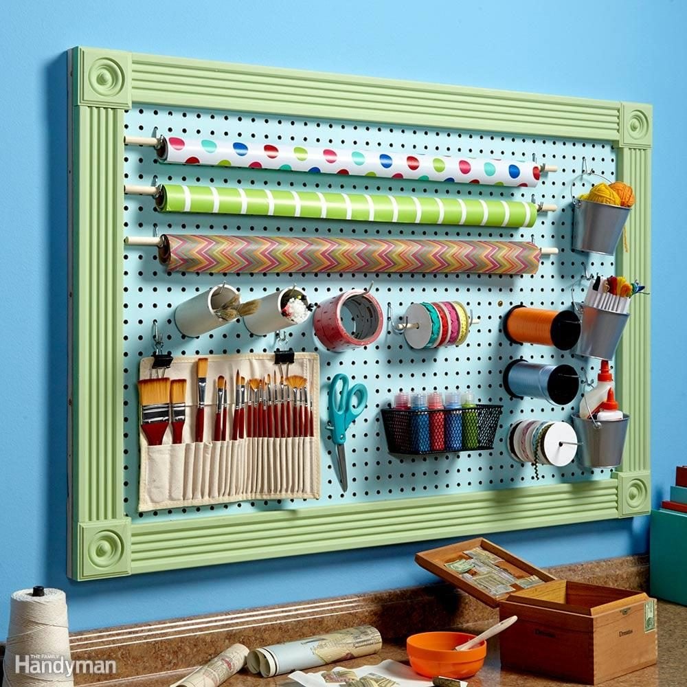 Pegboard Tool Cabinet, Woodworking Project
