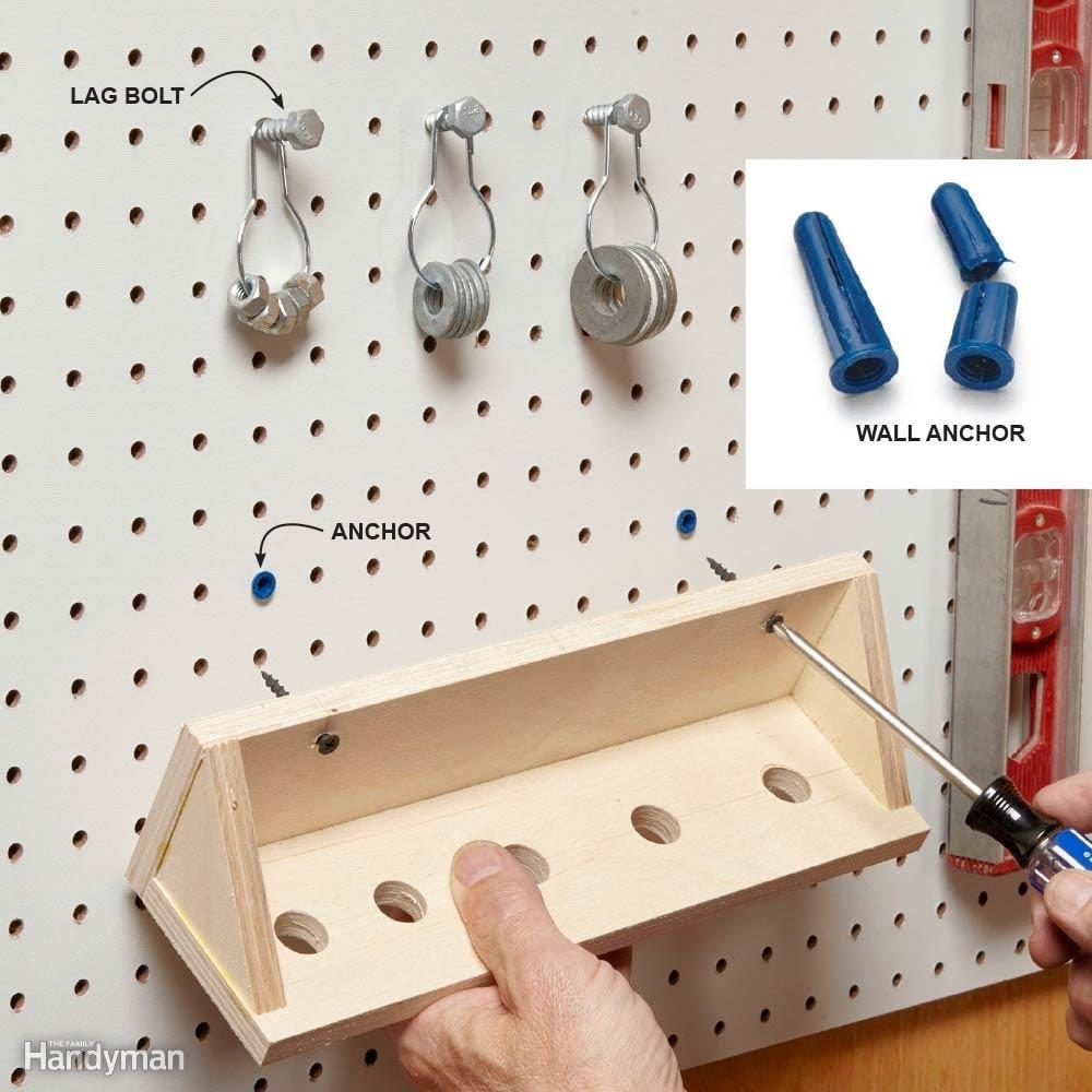 Making a Pegboard-mounted Wire Dispenser 