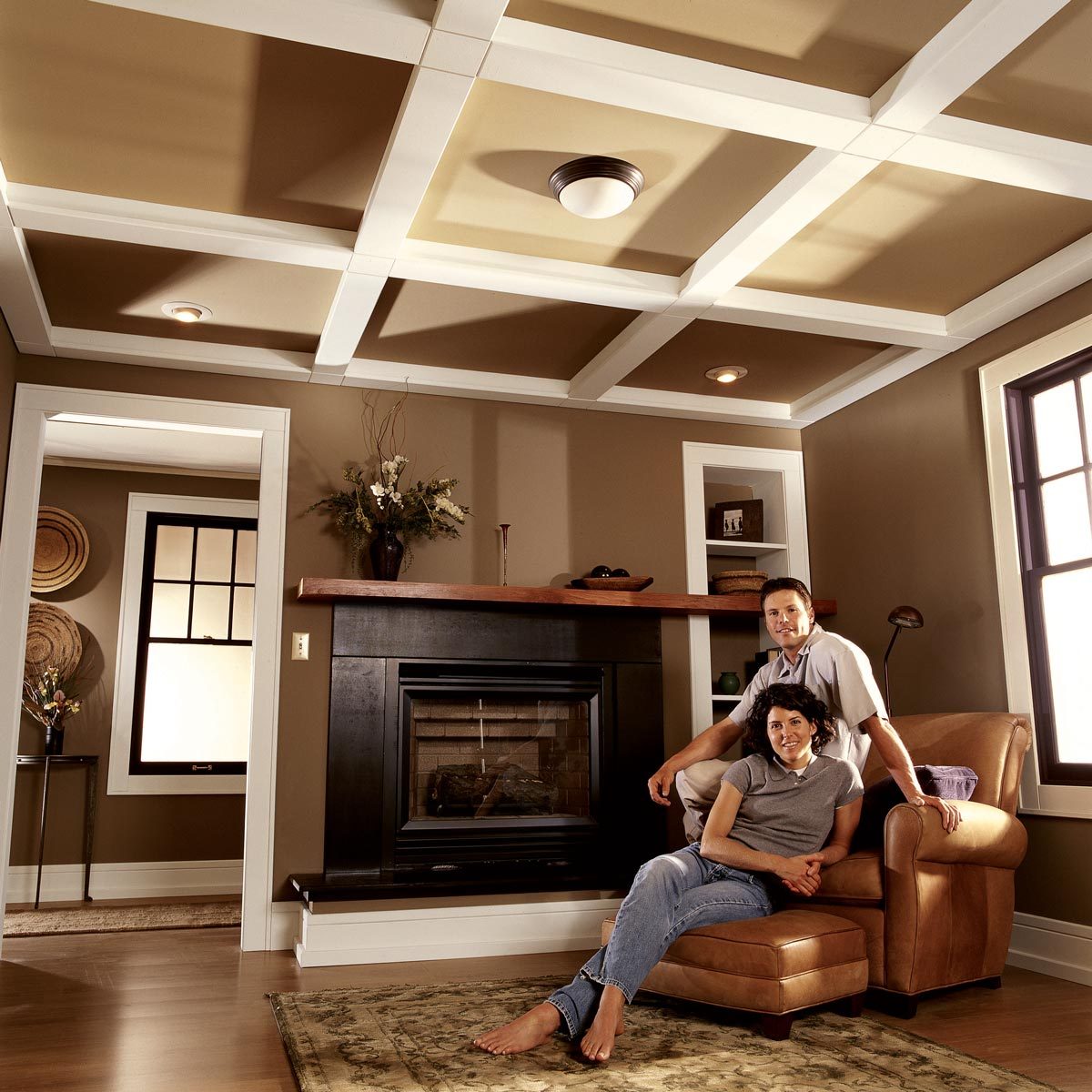 Ceiling Panels: How to Install a Beam and Panel Ceiling