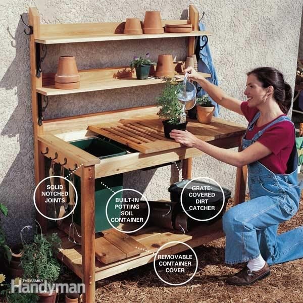 DIY Shoe Storage Bench Plans