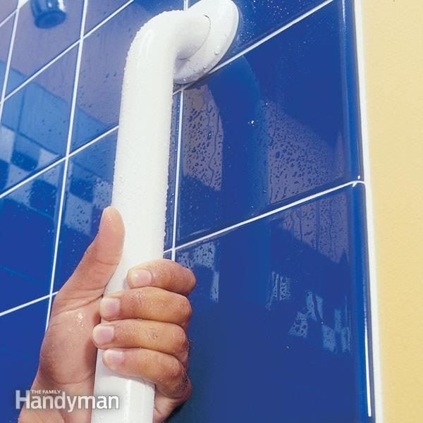 Shower Bar: How to Install Bathroom Grab Bars