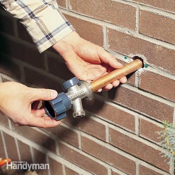 How to Install a Frost-Proof Faucet Outdoors