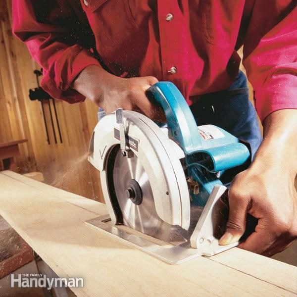 How To Use A Circular Saw Long Cuts The Family Handyman