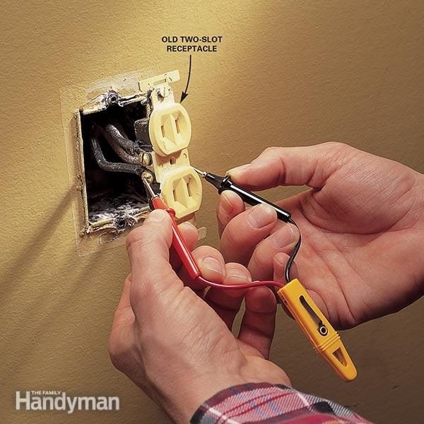 Replacing Electrical Outlet (DIY) Family Handyman