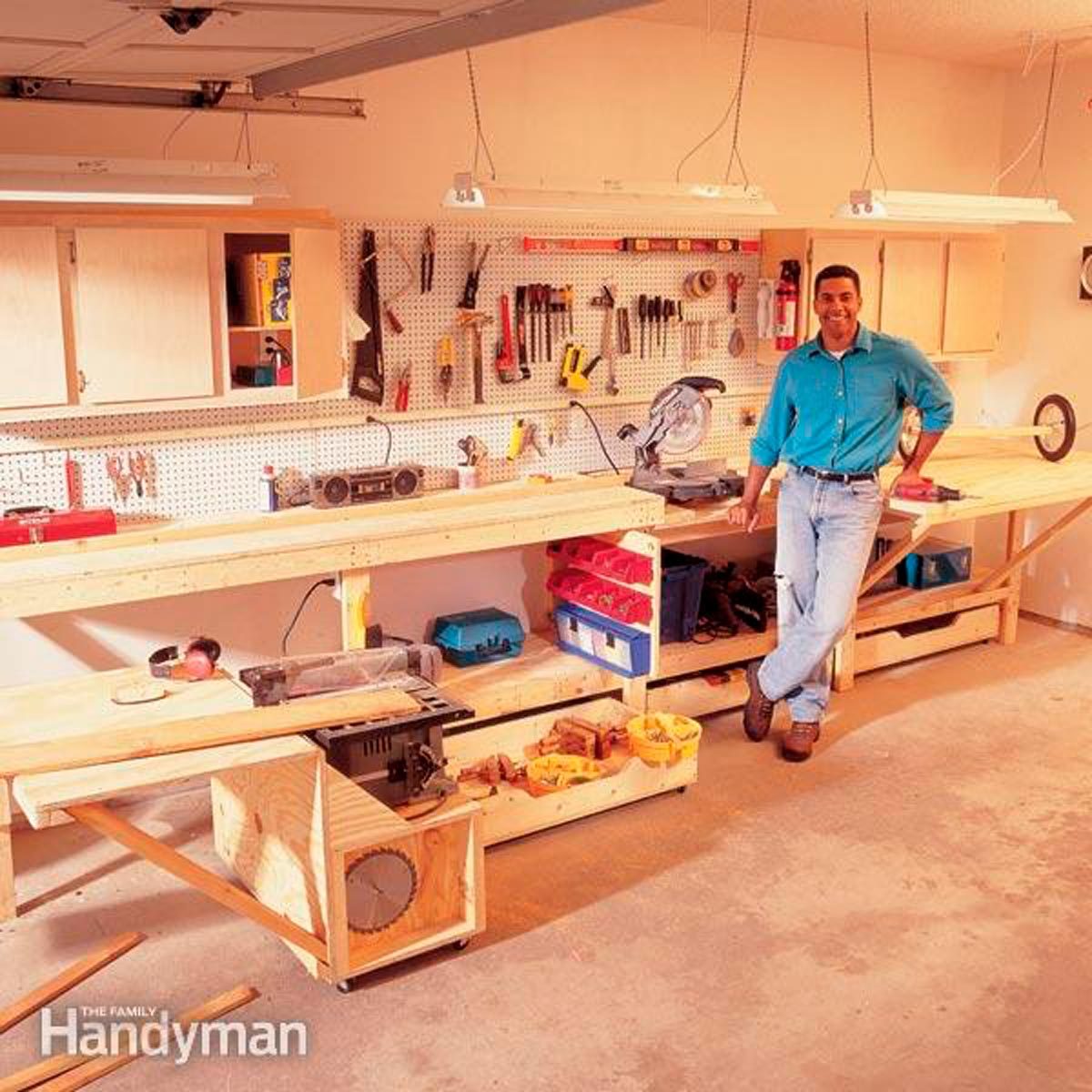 Dual Tool Workstation, Woodworking Project