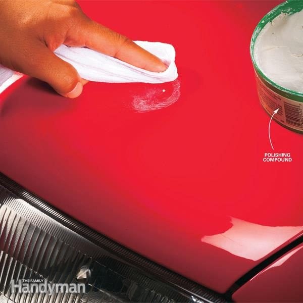 How to fix large paint chips on car information