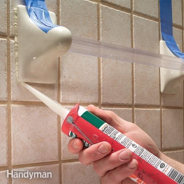 How to Permanently Anchor a Bathroom Towel Bar (DIY)