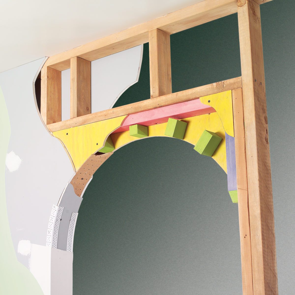 How to Make a Doorway Into an Arch