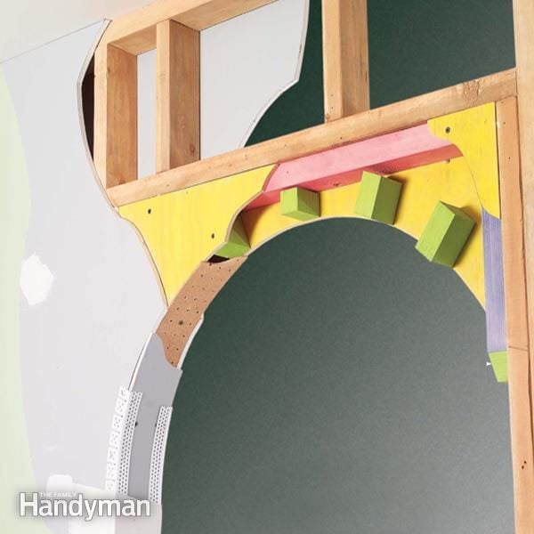 How to Build a Drywall Arch | Family Handyman