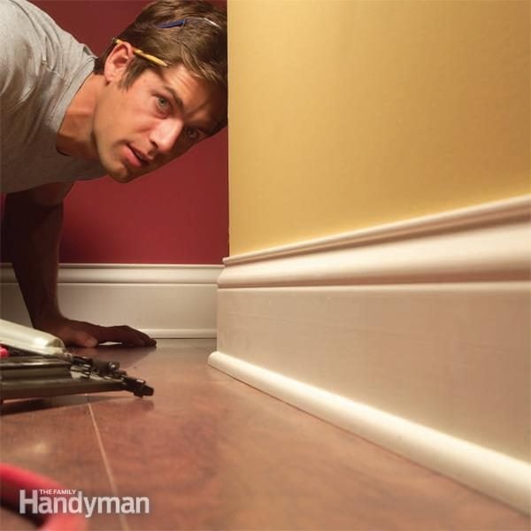 How to Install Trim in a Basement - Semigloss Design