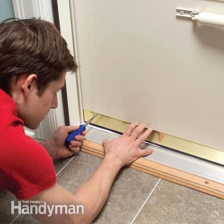 Make Your House Warmer by Adjusting the Storm Door Sweep
