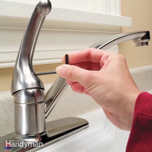 How to Repair a Single-Handle Kitchen Faucet | Family Handyman