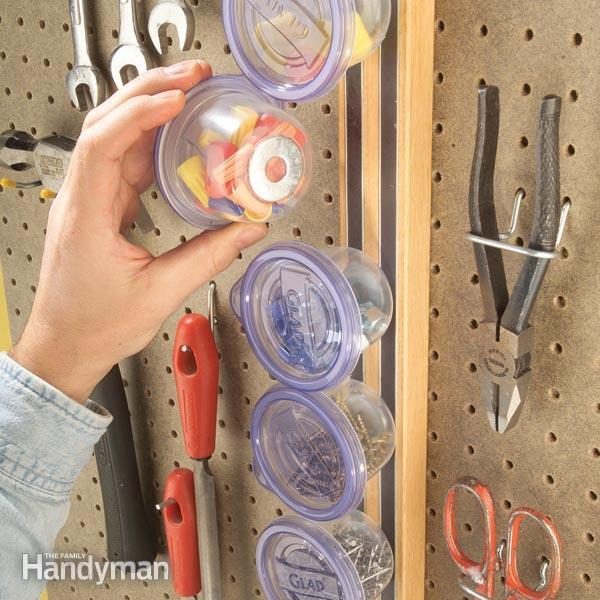 Build a Screw Rack / Nail Rack for your Shop 