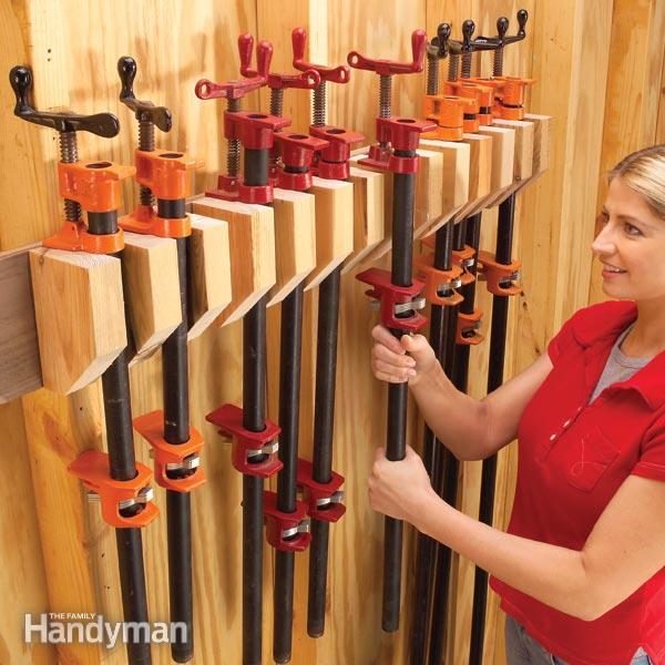 Storage: How to Store Clamps (DIY)
