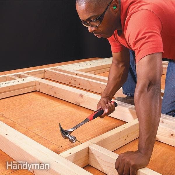 framing-a-wall wood framing basics