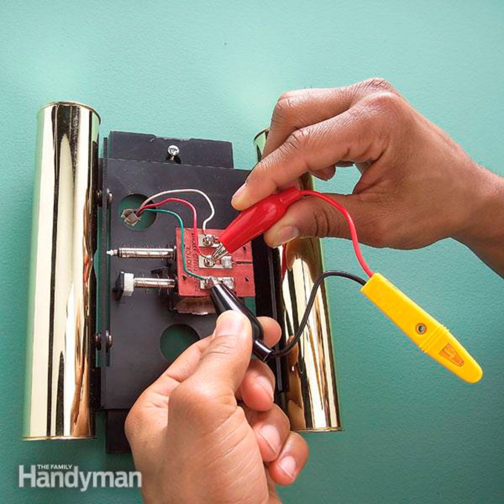 how to repair a doorbell