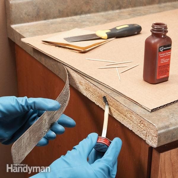 Laminate Repair Tips Reglue Loose Laminate Family Handyman