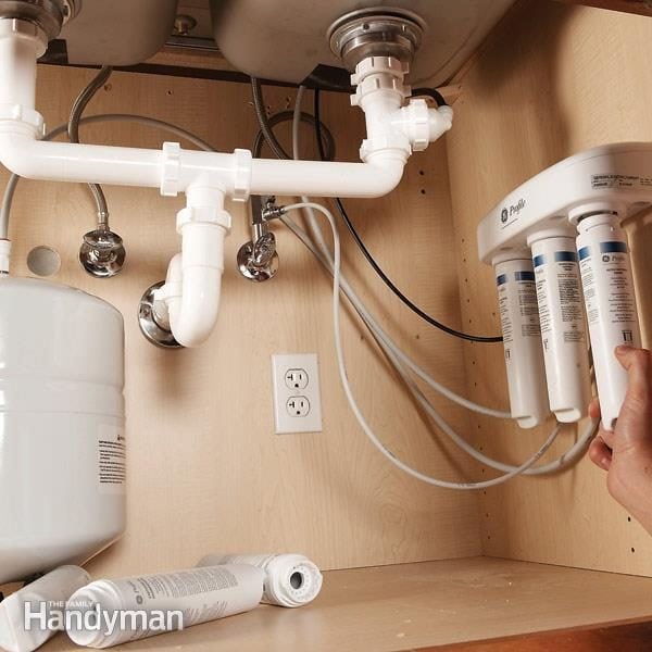 Install A Reverse Osmosis Water Filter Family Handyman