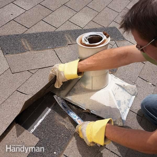 Roof Flashing: Replace Plumbing Vent Flashing