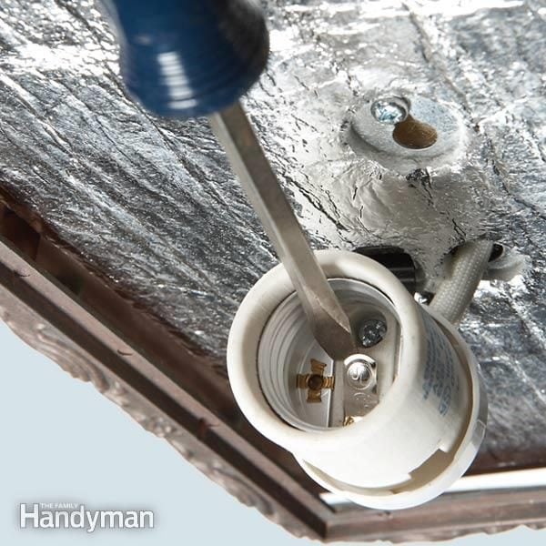 Repair a Light Fixture | Family Handyman