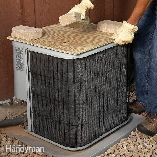 central air conditioner covers exterior