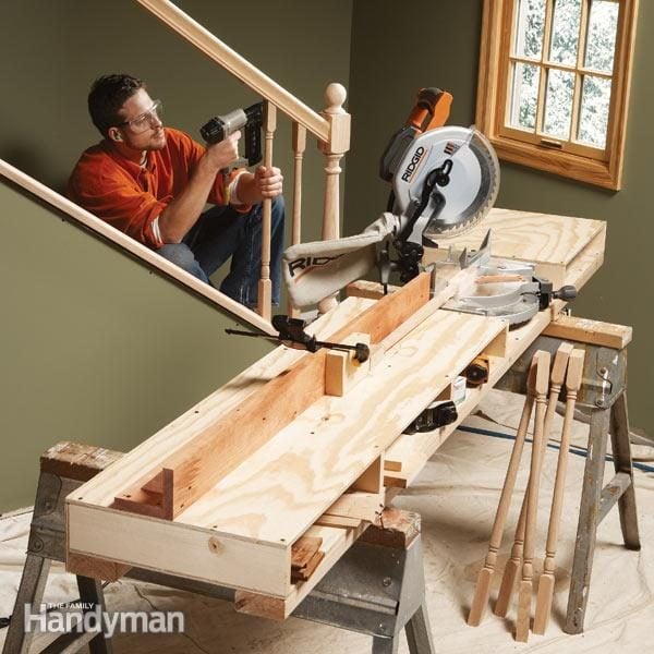 How to Build a Miter Saw Table