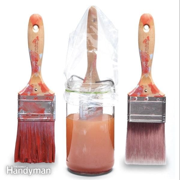 what do you use to clean paint brushes