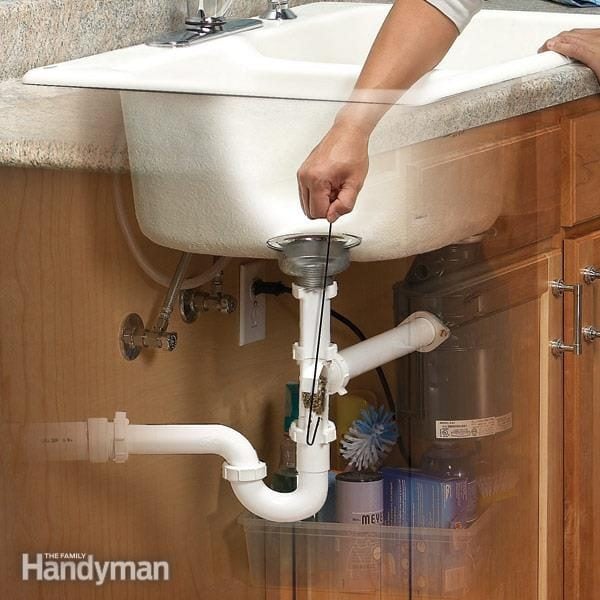 How to unclog a sink