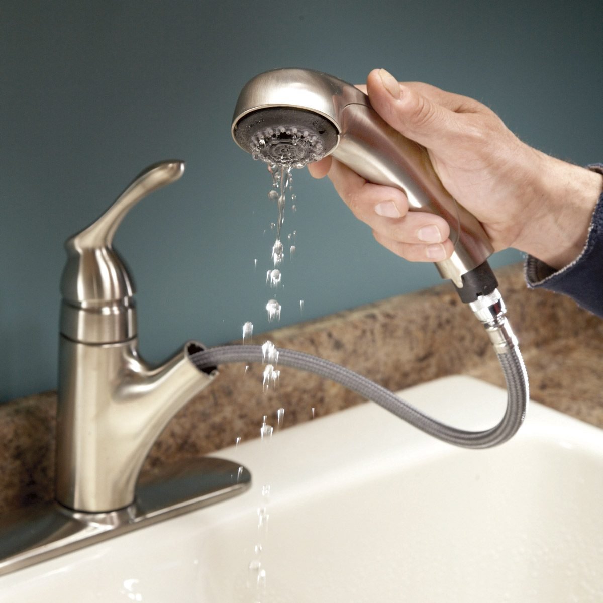 how to clean water taps