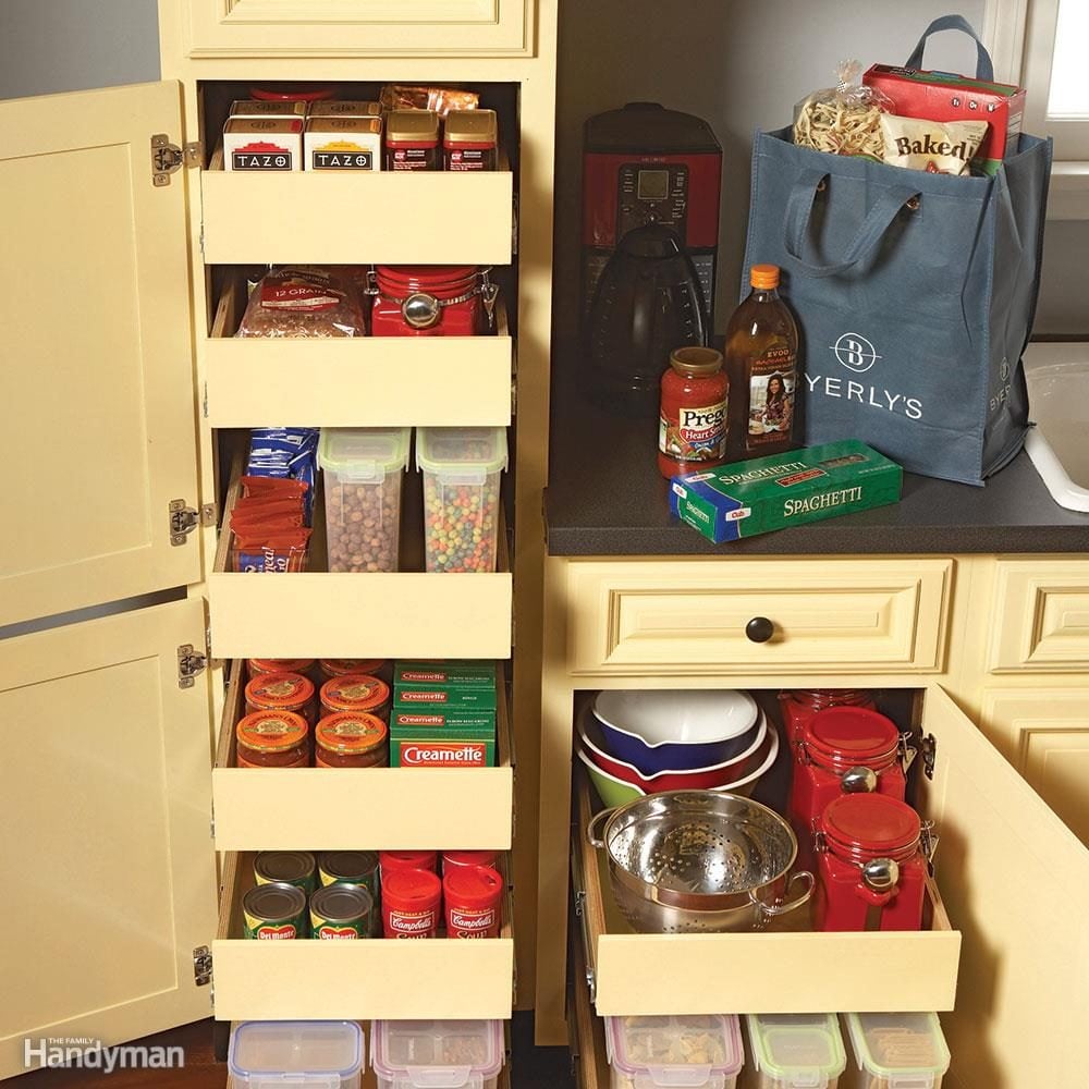 7 Roll Out Cabinet Drawers You Can Build Yourself Family 