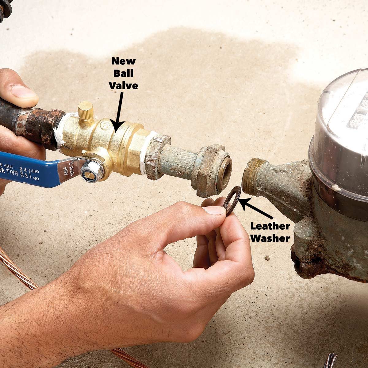 Home Repair How To Replace The Main Shut Off Valve Diy