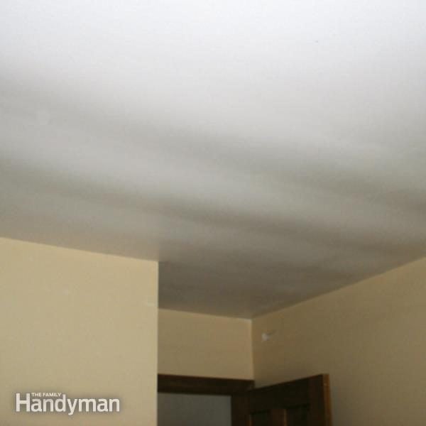 Ceiling Repair: Fix a Sagging Ceiling