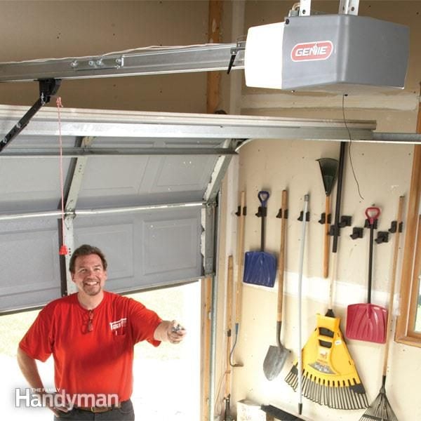 How to Install a Replacement Garage Door Opener (DIY) Family Handyman