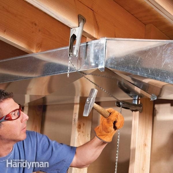 Home Repair: How to Flatten Basement Air Ducts to Gain Space (DIY)