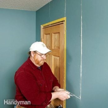 Drywall Repair How To Patch A Hole In The Wall