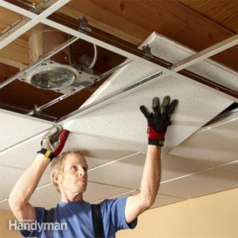 How To Paint Popcorn Ceilings The Family Handyman