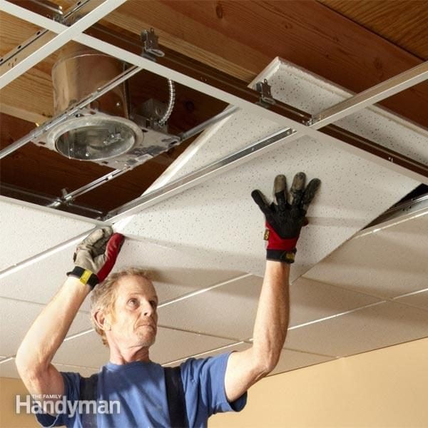 How to Cut Ceiling Tiles