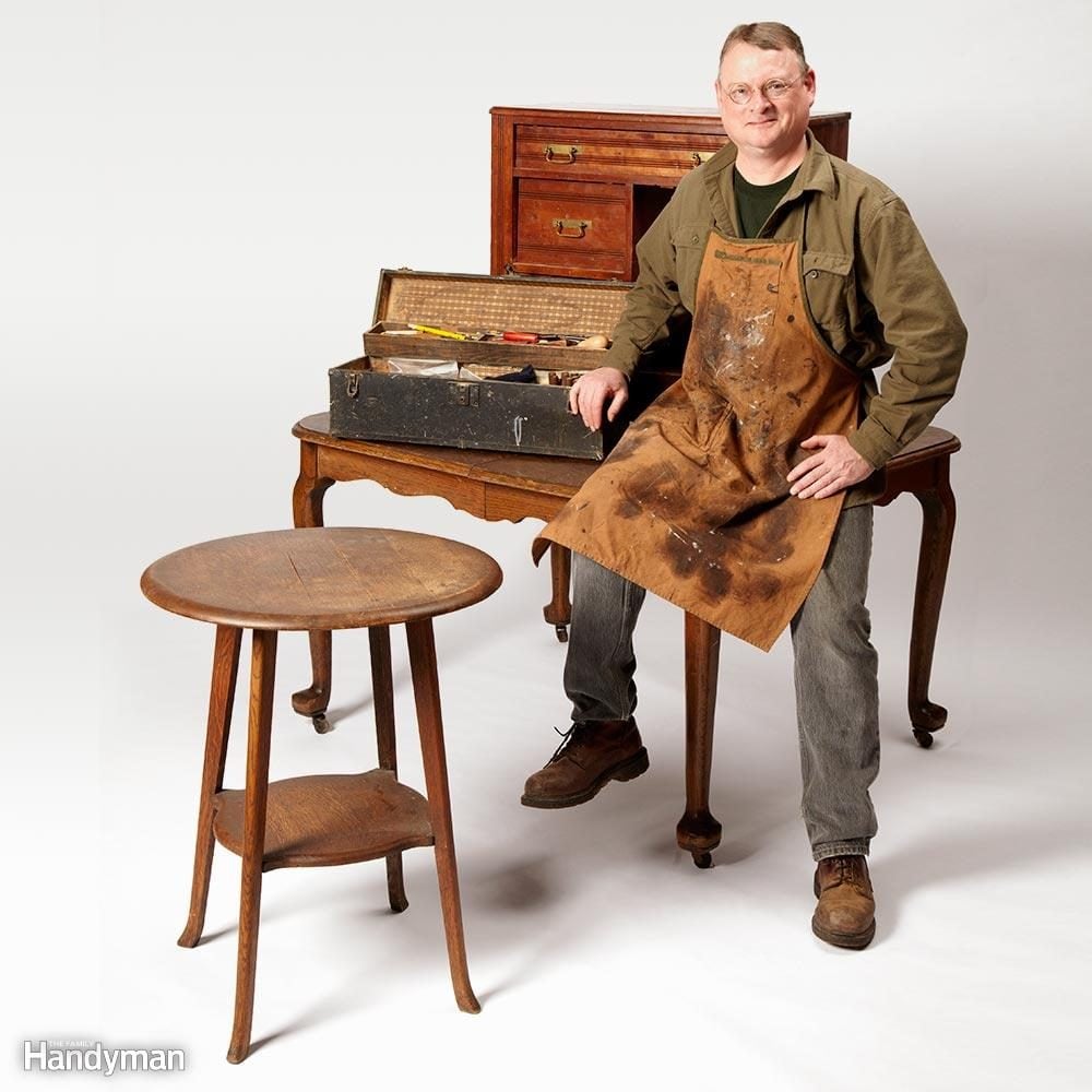 Refinish Furniture Without Stripping It