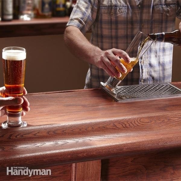 😎How To Build A Bar For Your House🌟 #diy @co-know