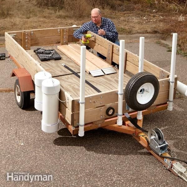 Utility Trailer Upgrades | The Family Handyman scooter tow harness 