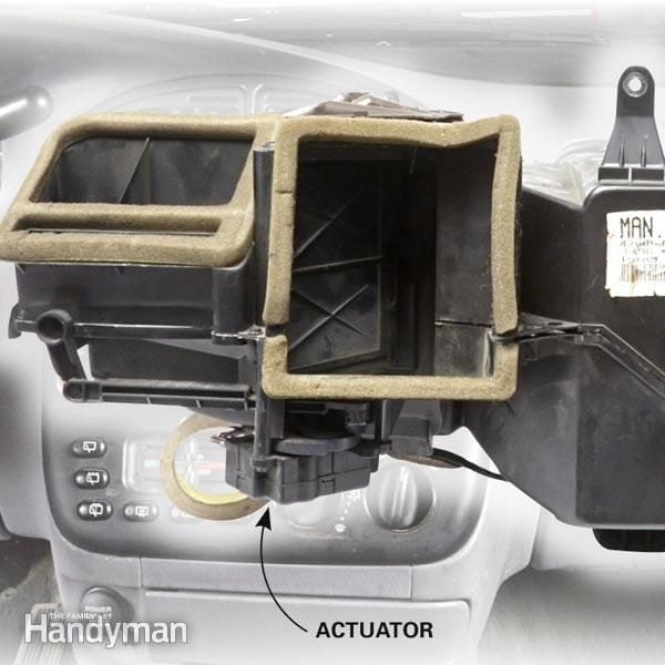 Car Heater Blowing Cold Air? Check the Actuator | The ... bathroom fan wiring diagram 2 switches 