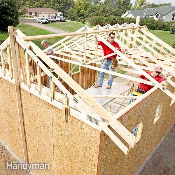 How to Build a Garage: Framing a Garage | The Family Handyman